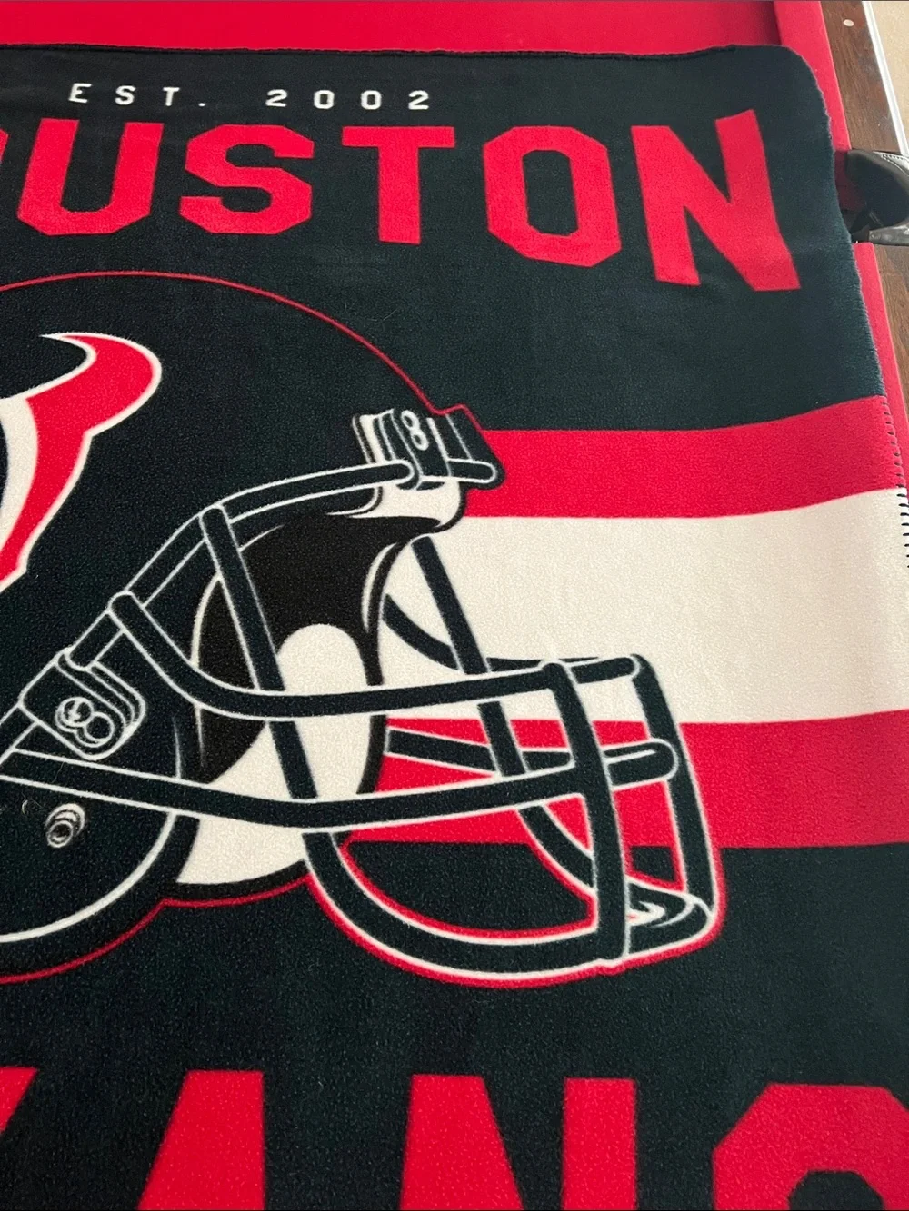 Houston Texans Blanket NFL Gifting Football Sports Fleece